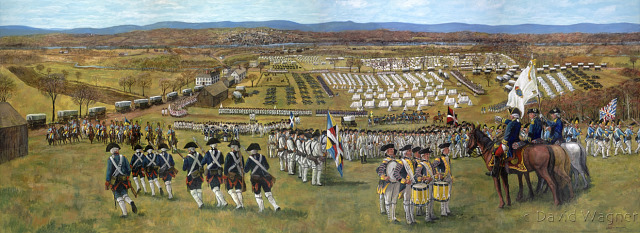 French Army Encampment at East Hartford