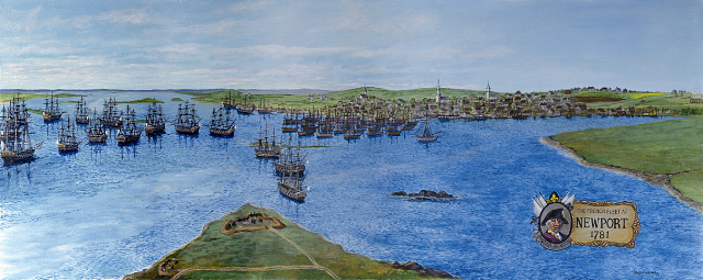 The French Fleet at Newport 1781