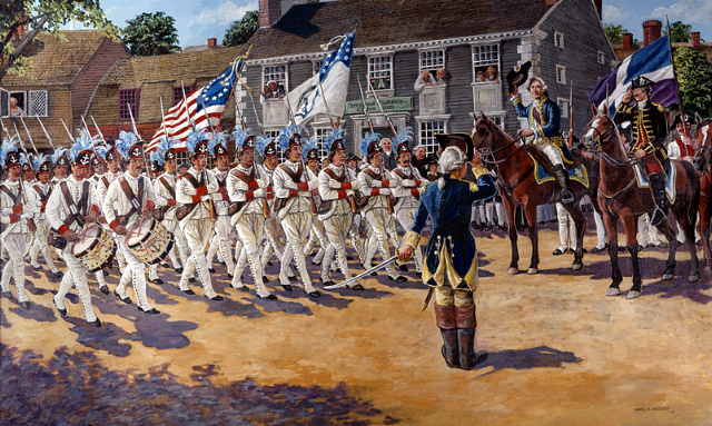 В сша будет революция. Войне за независимость США В 1783.